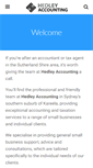 Mobile Screenshot of hedleyaccounting.com.au